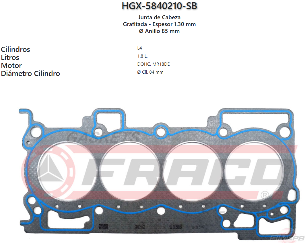 Imagen de HGX-5840210SB 