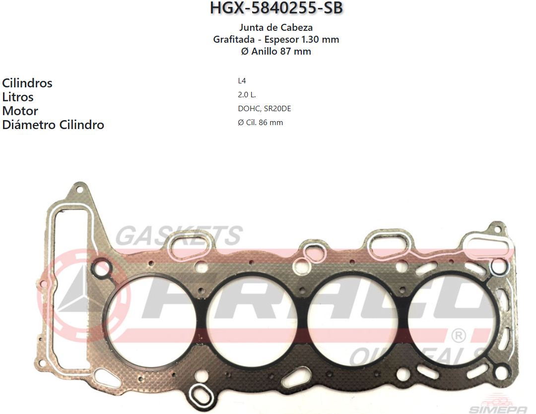 Imagen de HGX-5840255SB 