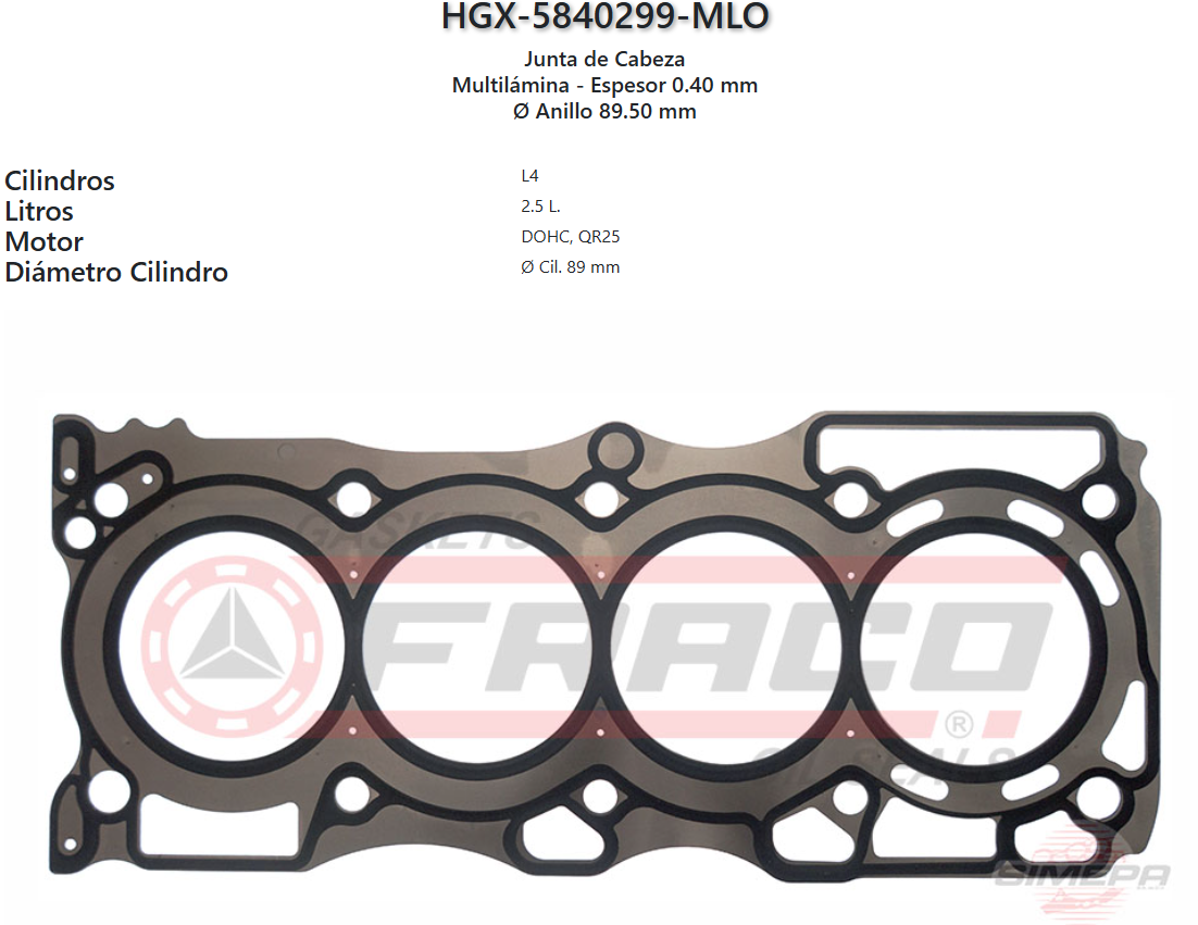 Imagen de HGX-5840299ML 