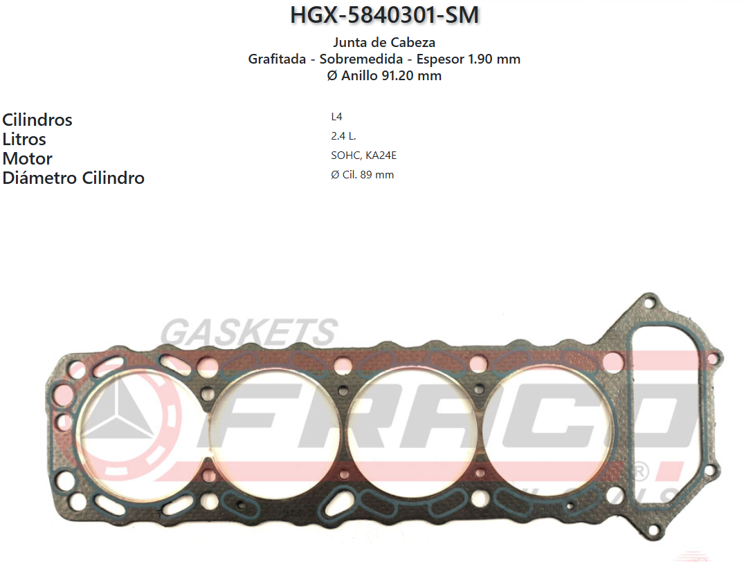 Imagen de HGX-5840301SM 