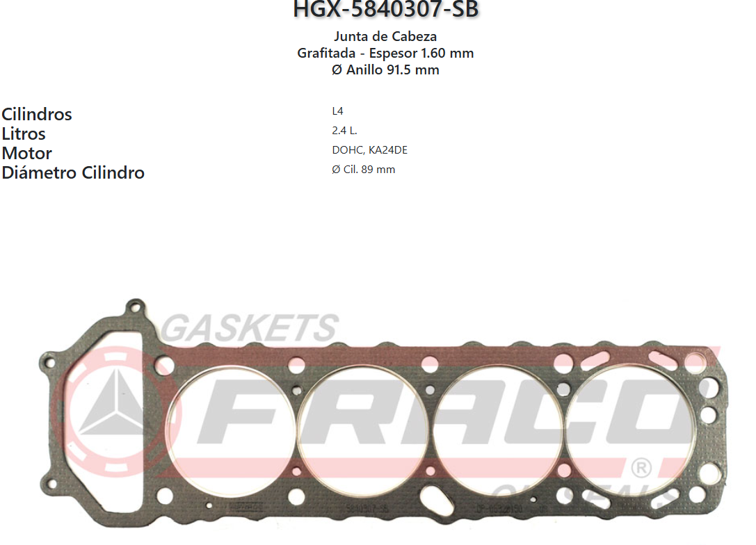 Imagen de HGX-5840307SB 