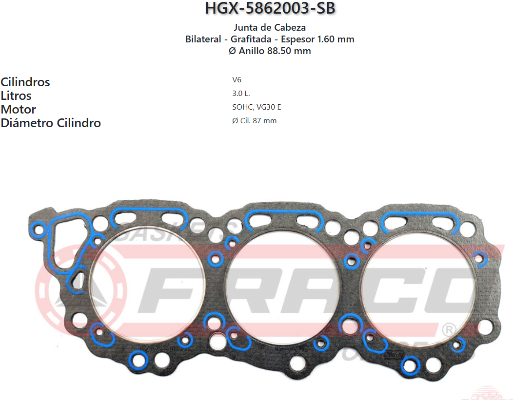 Imagen de HGX-5862003SB 