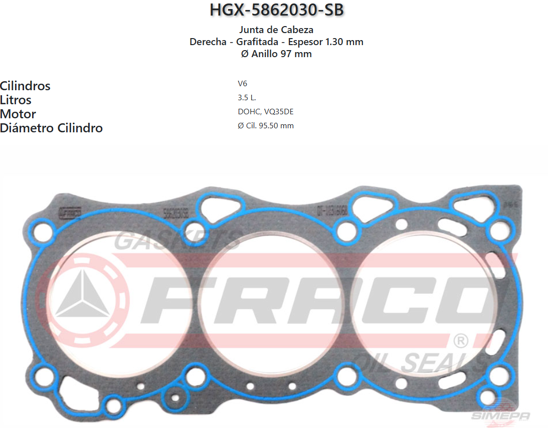 Imagen de HGX-5862030SB 