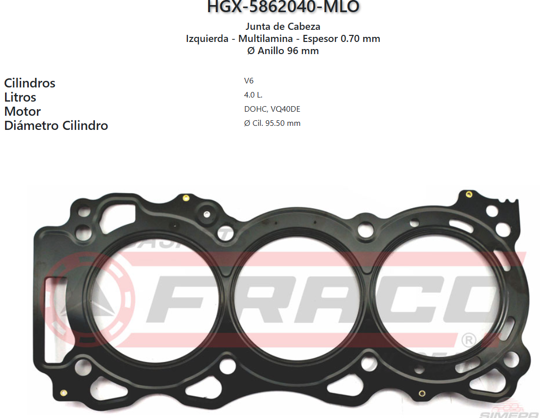 Imagen de HGX-5862040ML 