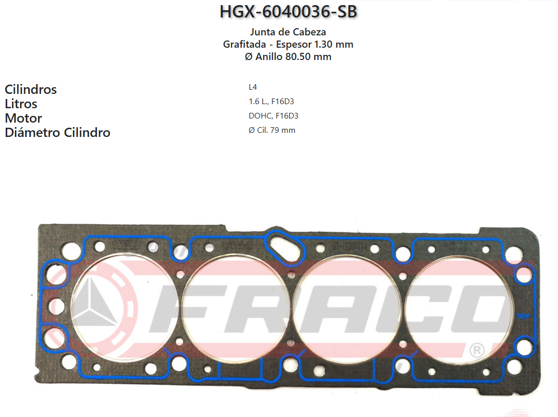 Imagen de HGX-6040036SB 