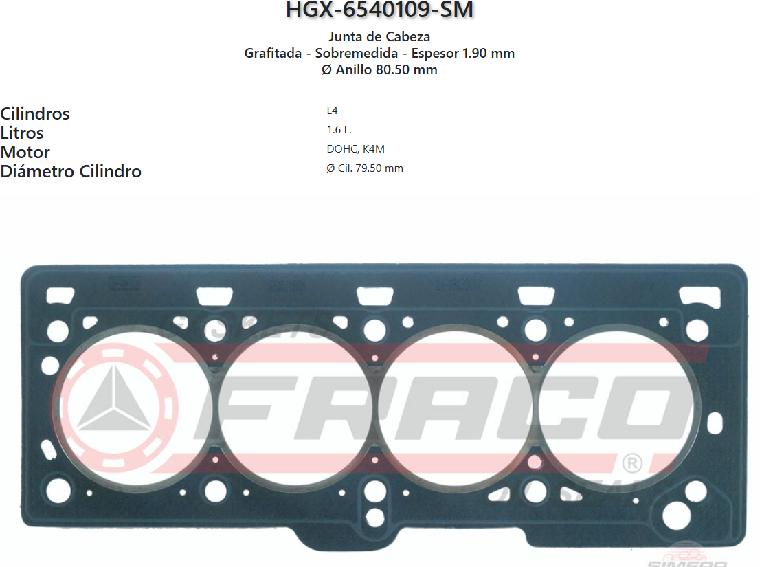 Imagen de HGX-6540109SM 