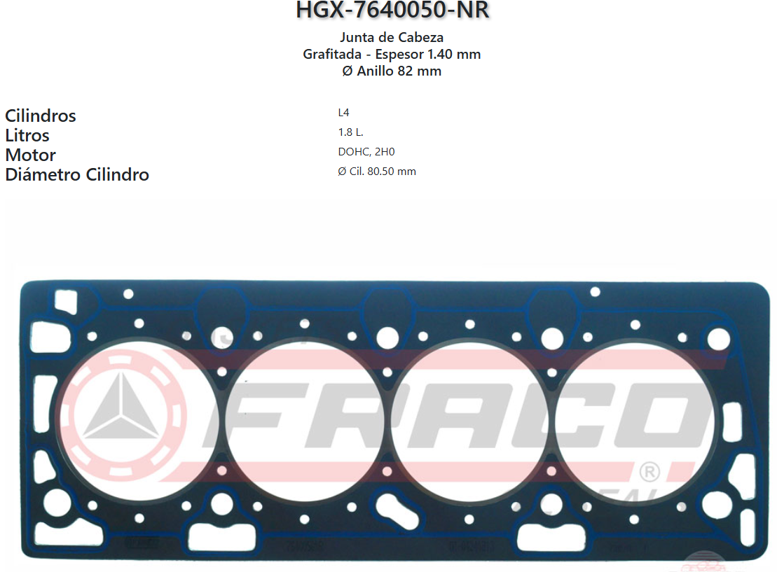 Imagen de HGX-7640050NR 