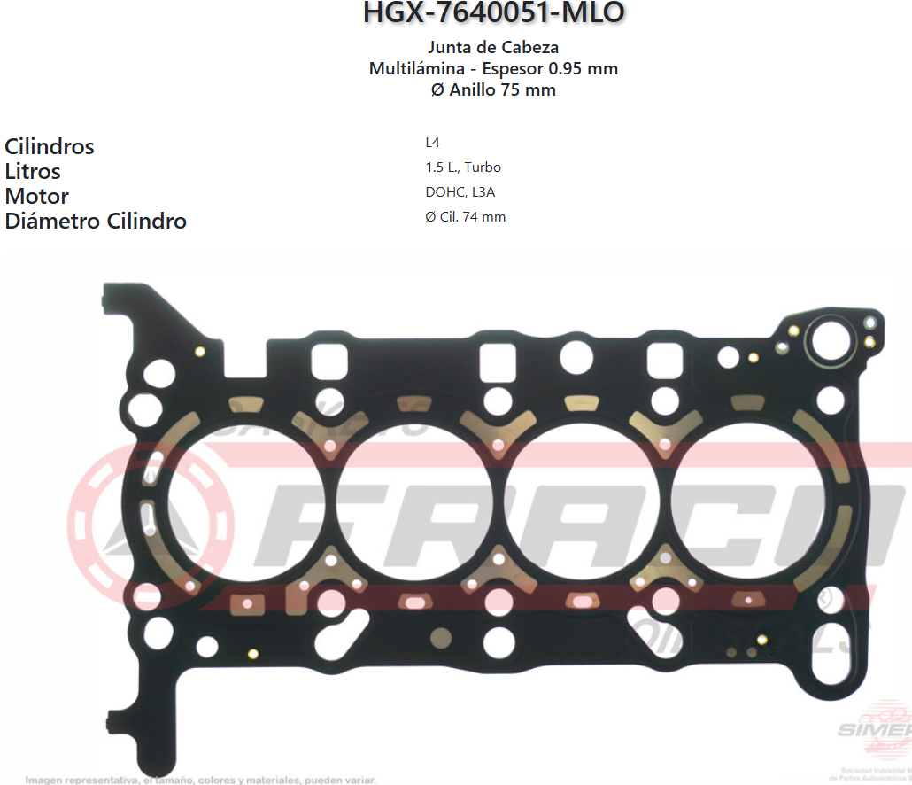 Imagen de HGX-7640051ML 