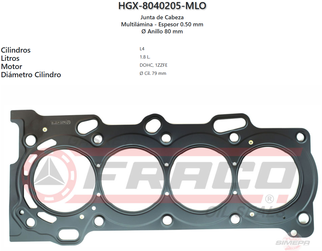 Imagen de HGX-8040205ML 