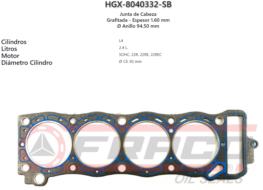 Imagen de HGX-8040332SB 