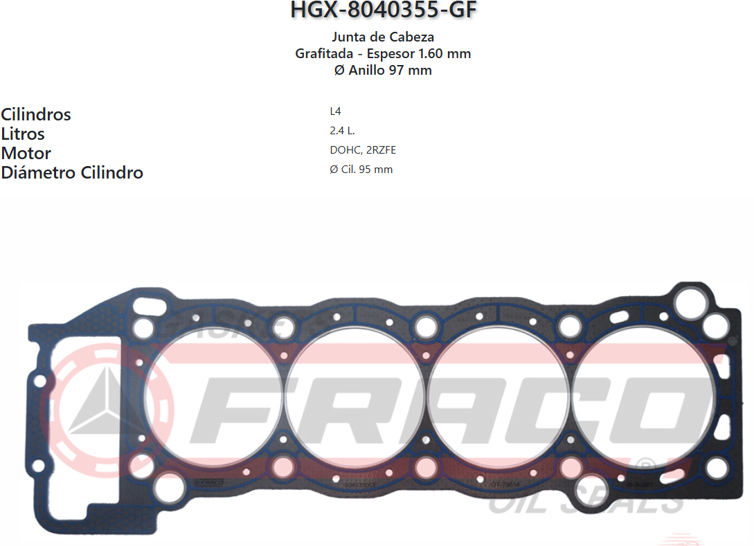 Imagen de HGX-8040355GF 