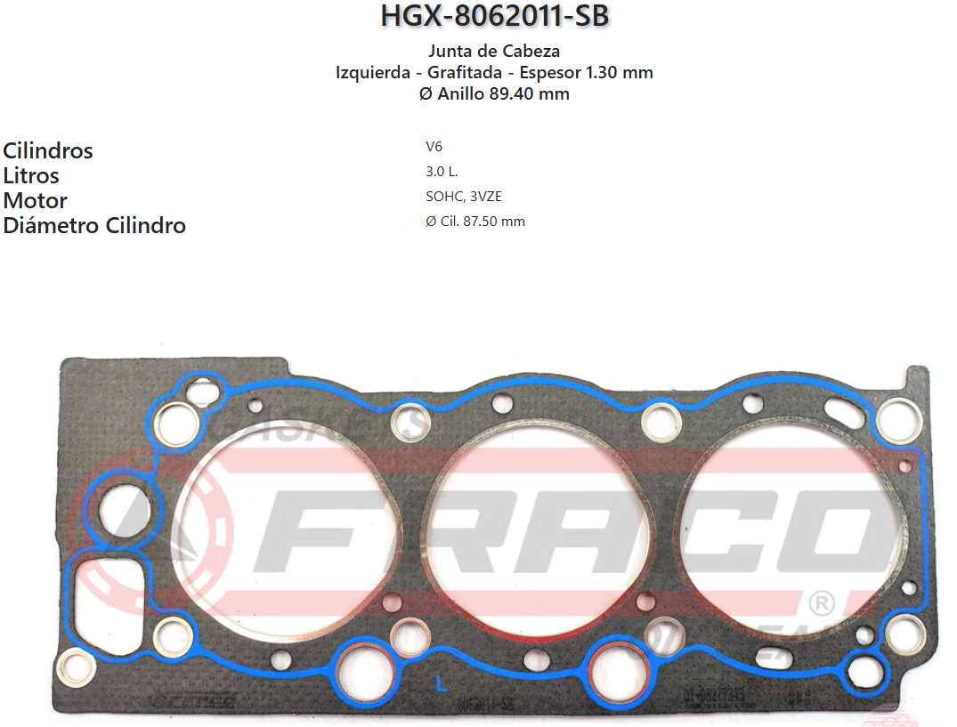 Imagen de HGX-8062011SB 