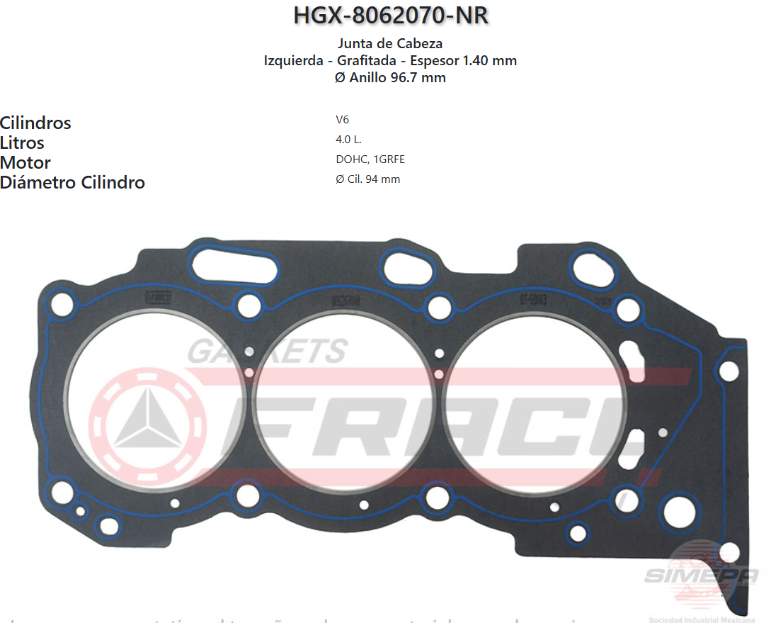 Imagen de HGX-8062070NR 