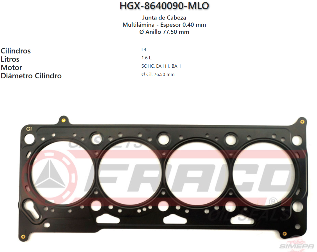 Imagen de HGX-8640090ML 