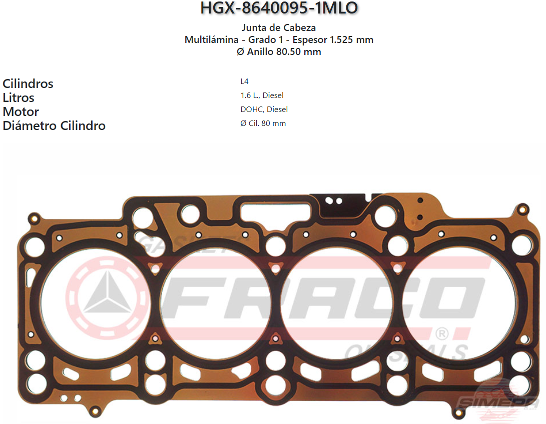 Imagen de HGX86400951ML 