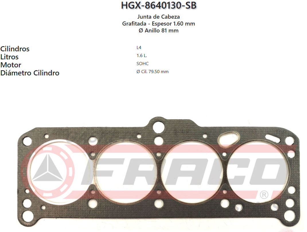 Imagen de HGX-8640130SB 