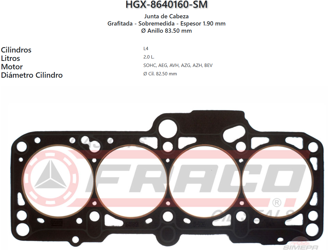 Imagen de HGX-8640160SM 
