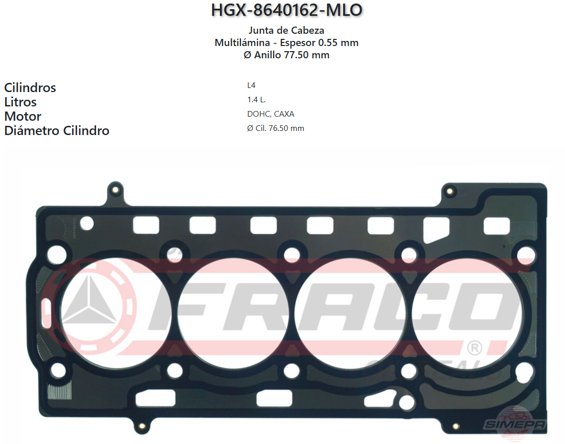 Imagen de HGX-8640162ML 