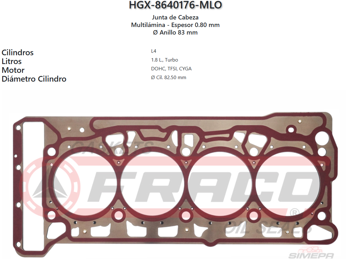 Imagen de HGX-8640176ML 