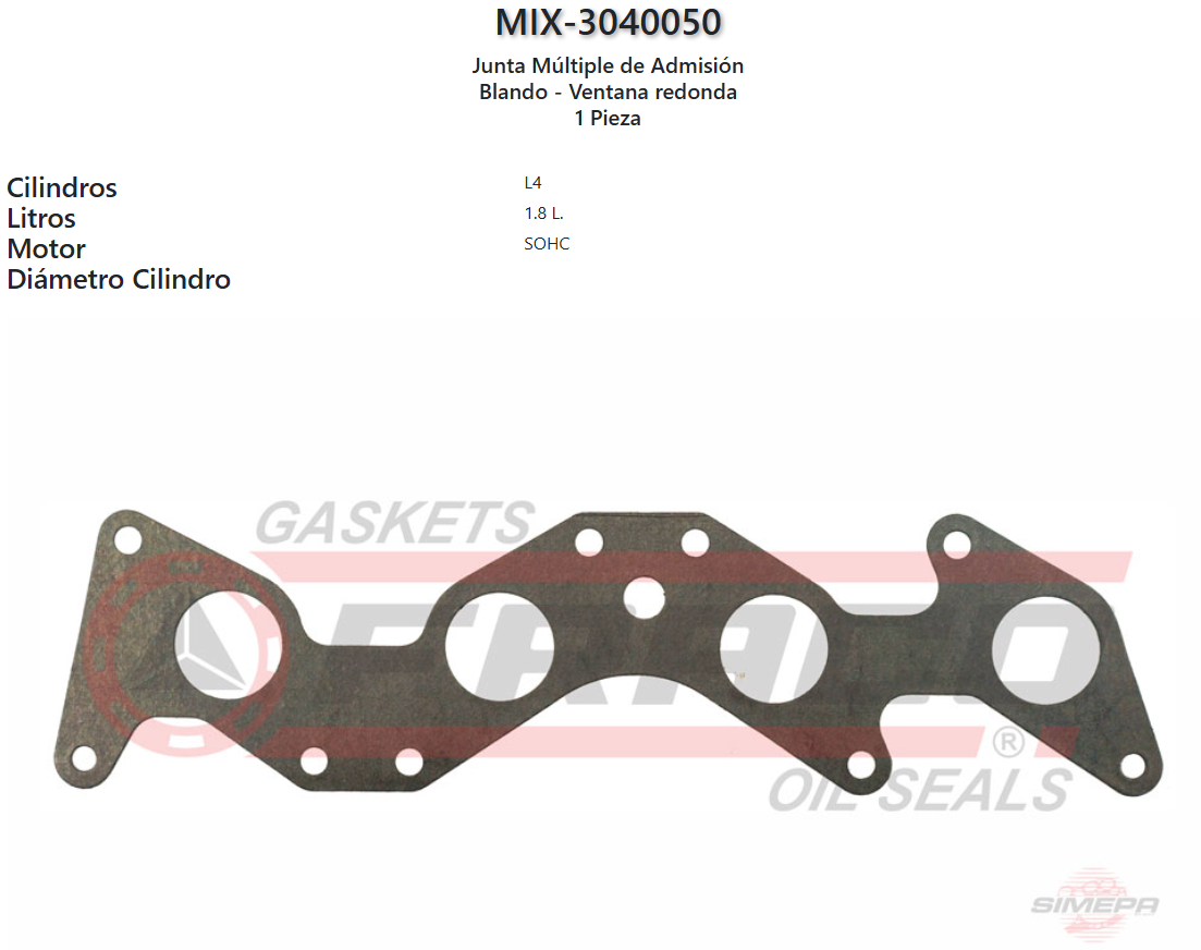 Imagen de MIX-3040050 