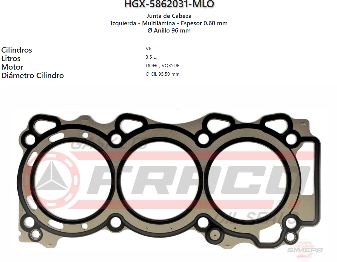 Imagen de HGX-5862031ML 