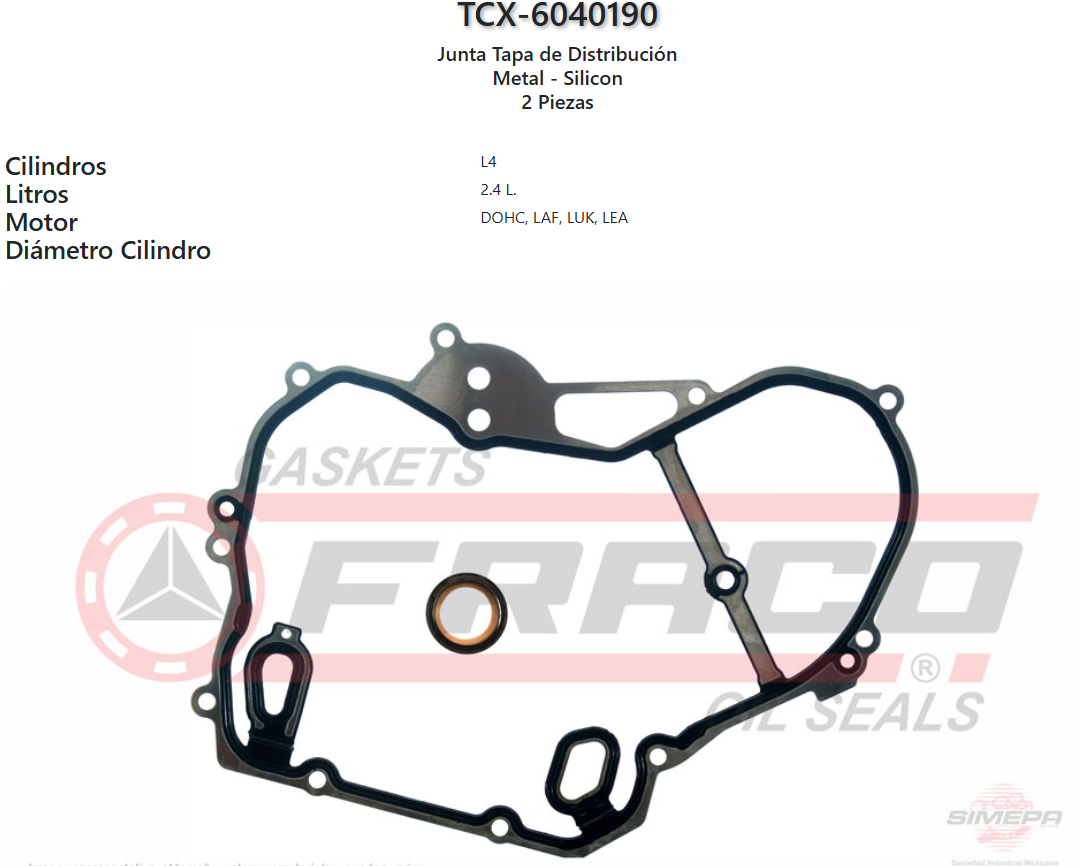 Imagen de TCX-6040190 