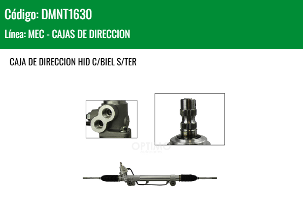 Imagen de DMNT1630 CREMALLERA HIDRAULICA C/BIEL S/TER TOYOTA TACOMA 4WD 2.7L/3.5L/4.0L 05-11