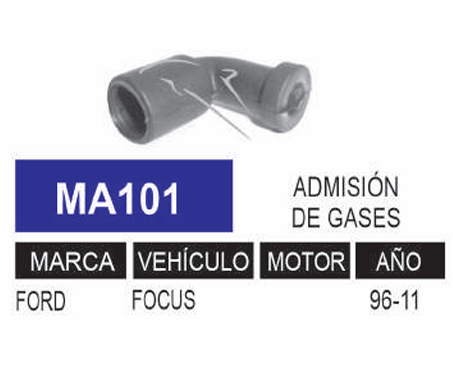 Imagen de MA101 MANGUERA ADMISION DE GASES FORD FOCUS 96-11