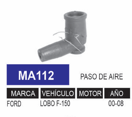 Imagen de MA112 MANGUERA PASO DE AIRE FORD F-150 LOBO 00-08