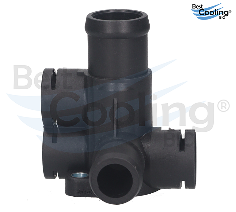 Imagen de 037-121-132B TOMA DE AGUA VW GOLF JETTA A2 1.8L L4 87-92 COMBI 1.8L L4 88-01 CORSAR 1.8L L4 84-88 2 SALIDAS 3 BULBOS NYLON