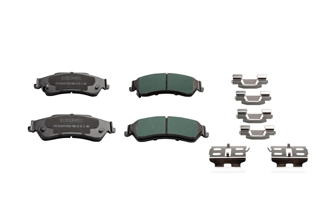 Imagen de BIO-7596-D729 BALATA FRENO DE DISCO TRASERA CHEVROET BLAZER (97-05) - JIMMY (97-05) - SONOMA (98-04) - S10 (98-03)