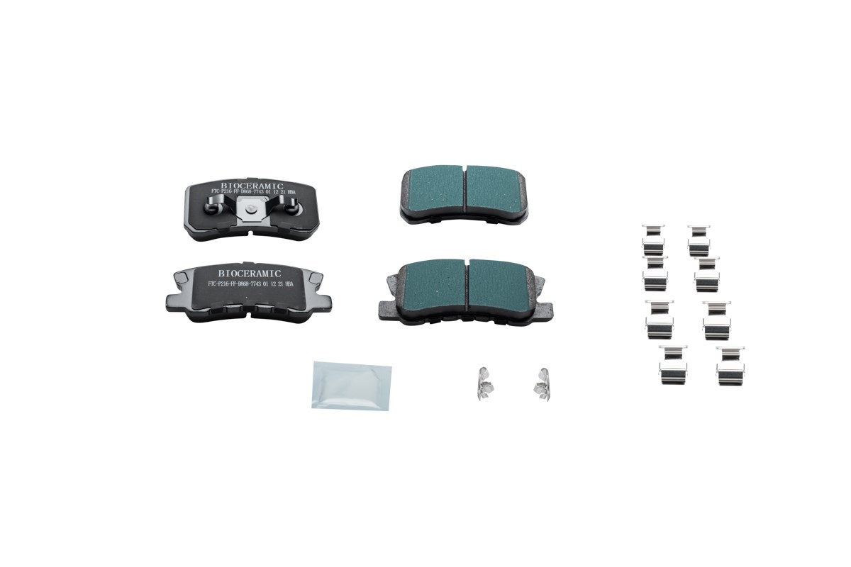 Imagen de BIO-7743-D868 BALATA FRENO DE DISCO TRASERA CHRYSLER CALIBER (08-10) - SEBRING (07-09) - AVENGER (08-10) - MITSUBICHI ENDEAVOR (04-10)