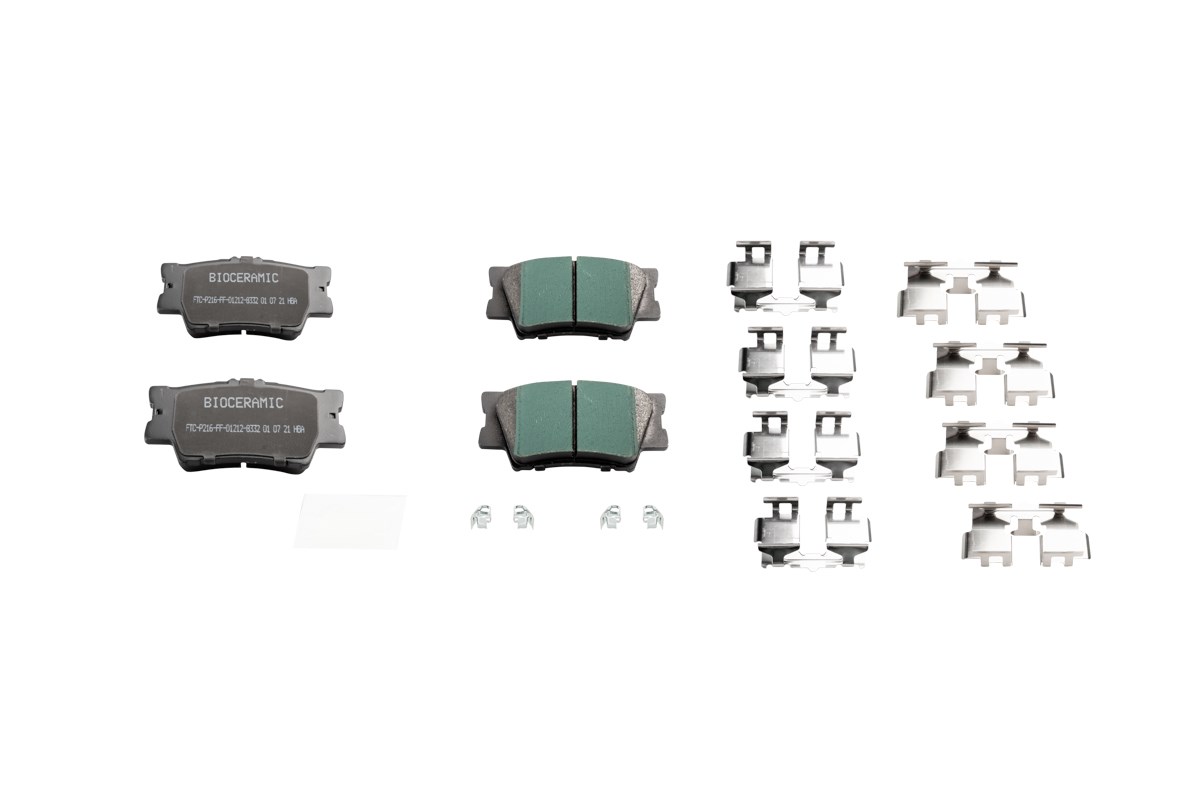 Imagen de BIO8332-D1212 BALATA FRENO DE DISCO TRASERA PONTIAC VIBE (09-10) - TOYOTA AVALON (08-17) - CAMRY (07-17) - MATRIX (09-13) - RAV4 (06-17)