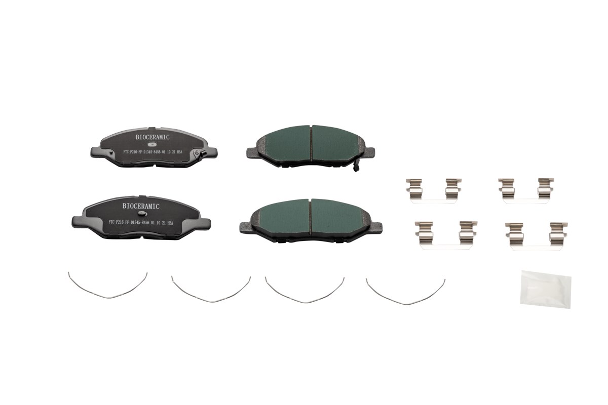 Imagen de BIO8456-D1345 BALATA FRENO DE DISCO DELANTERA NISSAN TIIDA (07-17) - VERSA 1.6L (11-12)