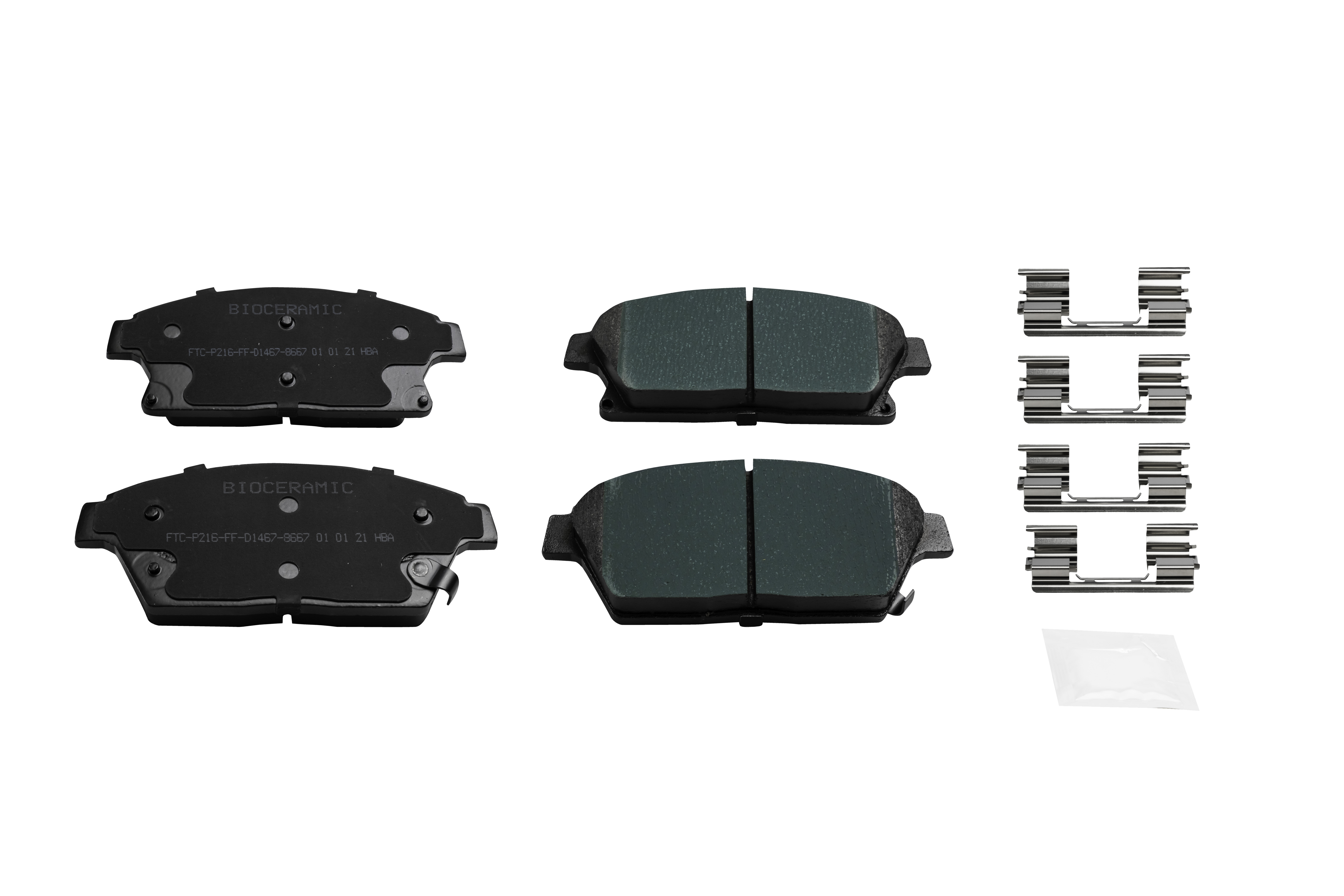 Imagen de BIO8667-D1467 BALATA FRENO DE DISCO DELANTERA CHEV. CRUZE (14-15) TRAX (13-18) - VOLT (11-15)