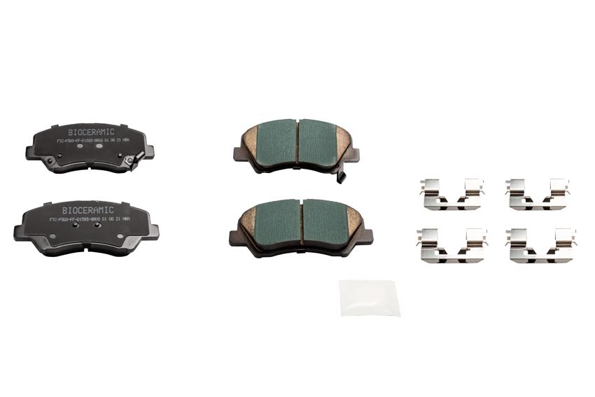 Imagen de BIO8806-D1593 BALATA FRENO DE DISCO DELANTERA HYUNDAI ATTITUDE (12-14) - ACCENT (12-18) - KIA RIO (12-19)