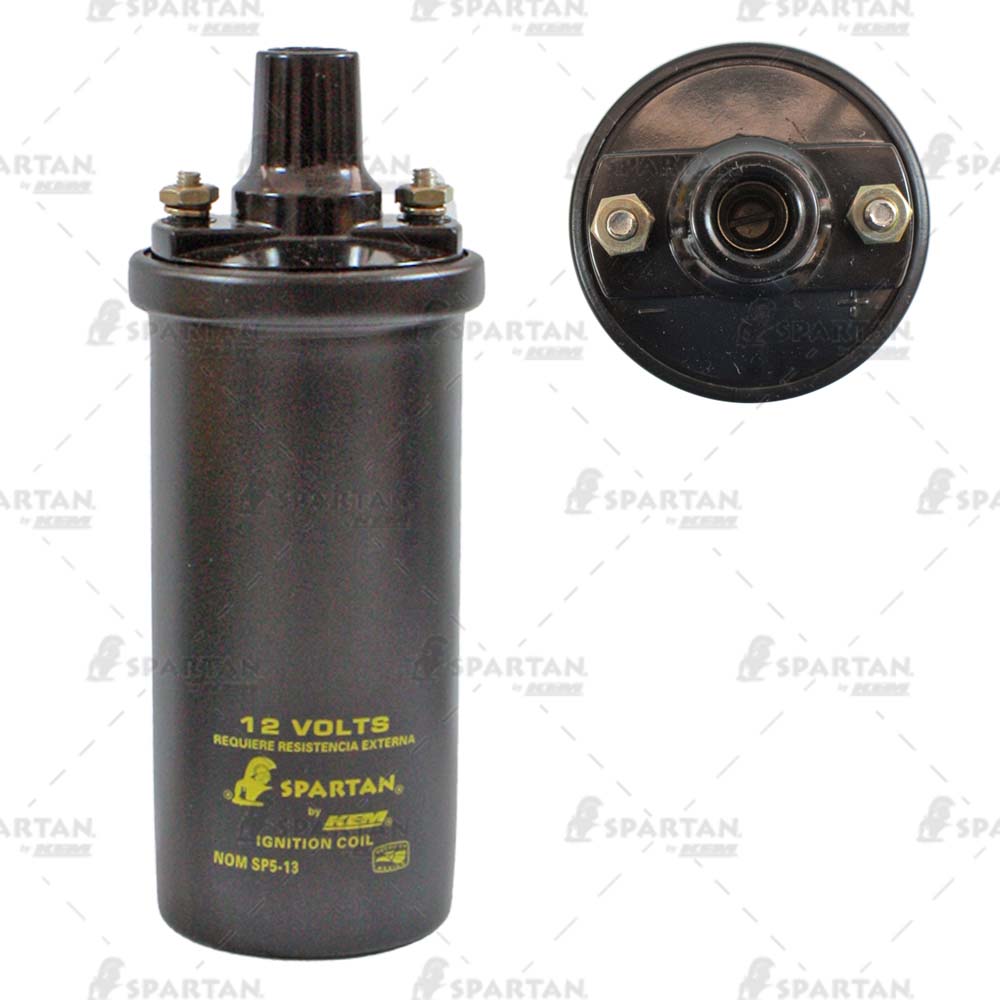 Imagen de SP5-13 BOBINA HUMEDA FORD F150 3.9L V6 4.9L 6L 75-76 (CILINDRICA USAR RESISTENCIA EXTERNA)