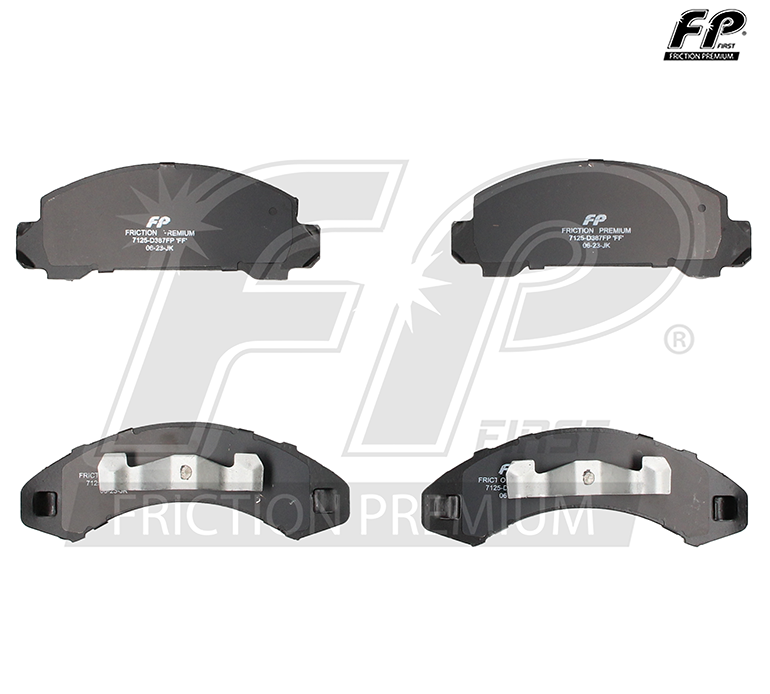 Imagen de 7125-D387FP BALATA FRENO DE DISCO DELANTERA FORD RANGER (82-85,88-94) - EXPLORER (91-93) - AEROSTAR (90-94) - BRONCO II (88-90)