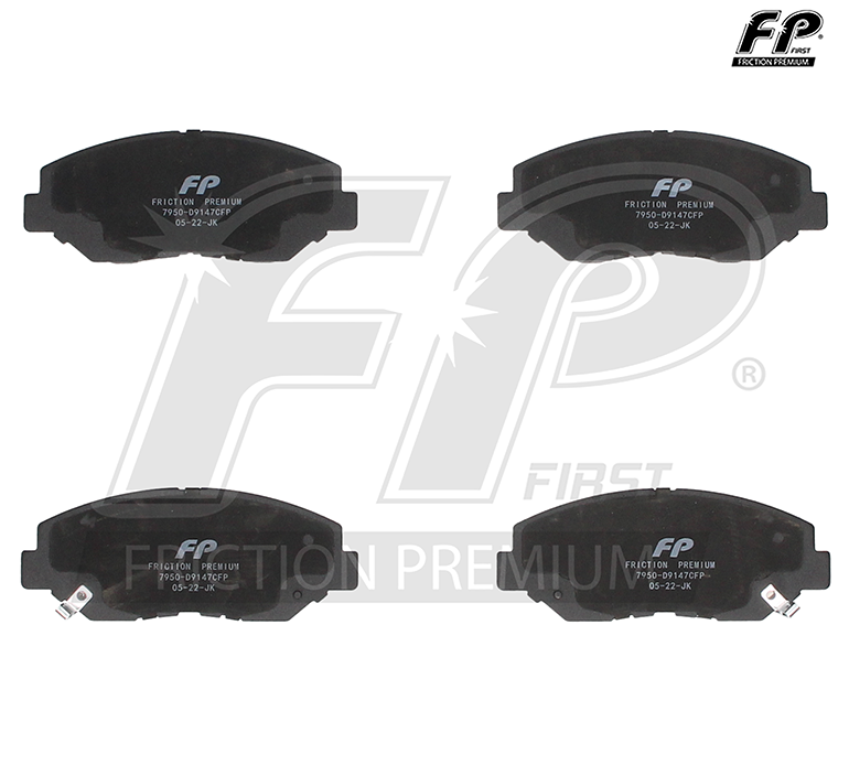 Imagen de 7795-D914CFP BALATA FRENO DE DISCO DELANTERA HONDA ACCORD (04-07) (11-17) - CIVIC (13-21) - CR-V (02-06) (12-16) FIT (13-14) - PILOT (04-08)
