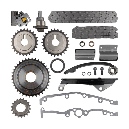 Imagen de 69-76053A KIT DISTRIBUCION NISSAN TSURU III 1.6L L4 DOHC 16V GA16DE 94-17 ( RIEL RECTO METAL)