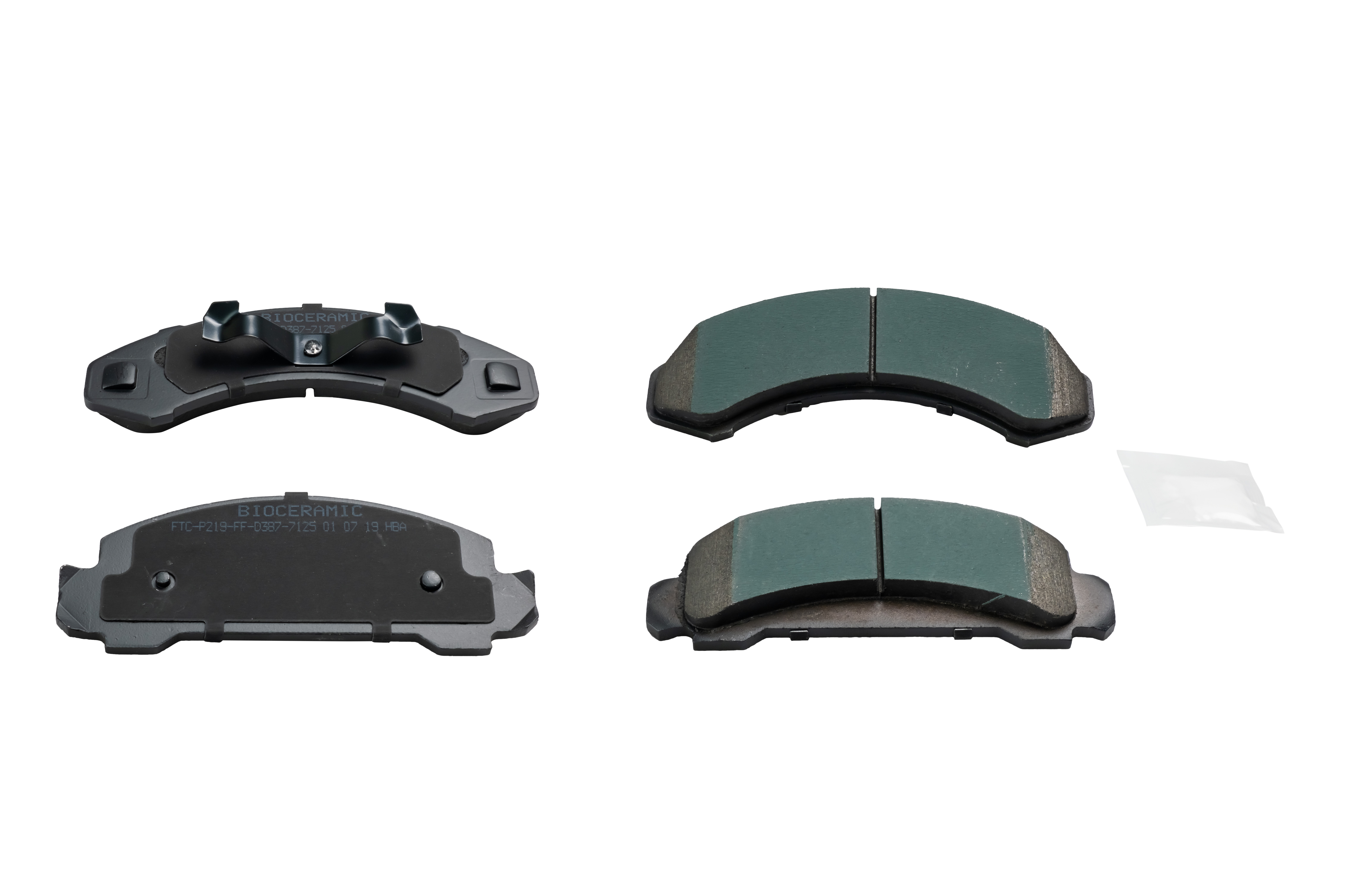 Imagen de BIO-7125-D387 BALATA FRENO DE DISCO DELANTERA FORD RANGER (82-85,88-94) - EXPLORER (91-93) - AEROSTAR (90-94) - BRONCO II (88-90)