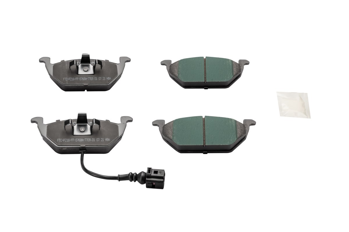 Imagen de BIO7709-D768A BALATA FRENO DE DISCO DELANTERA VW BEETLE (98-05) - CROSSFOX (07-13) - GOLF A4 (00-05) - JETTA A4 (99-05) - LUPO (05-09) - POLO (03-19)