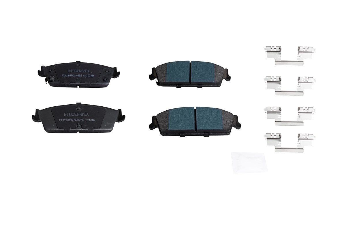 Imagen de BIO8312-D1194 BALATA FRENO DE DISCO TRASERA CADILLAC ESCALADE (07-14) - CHEV. AVALANCHE (07-13) - SILVERADO 1500 (07-13)