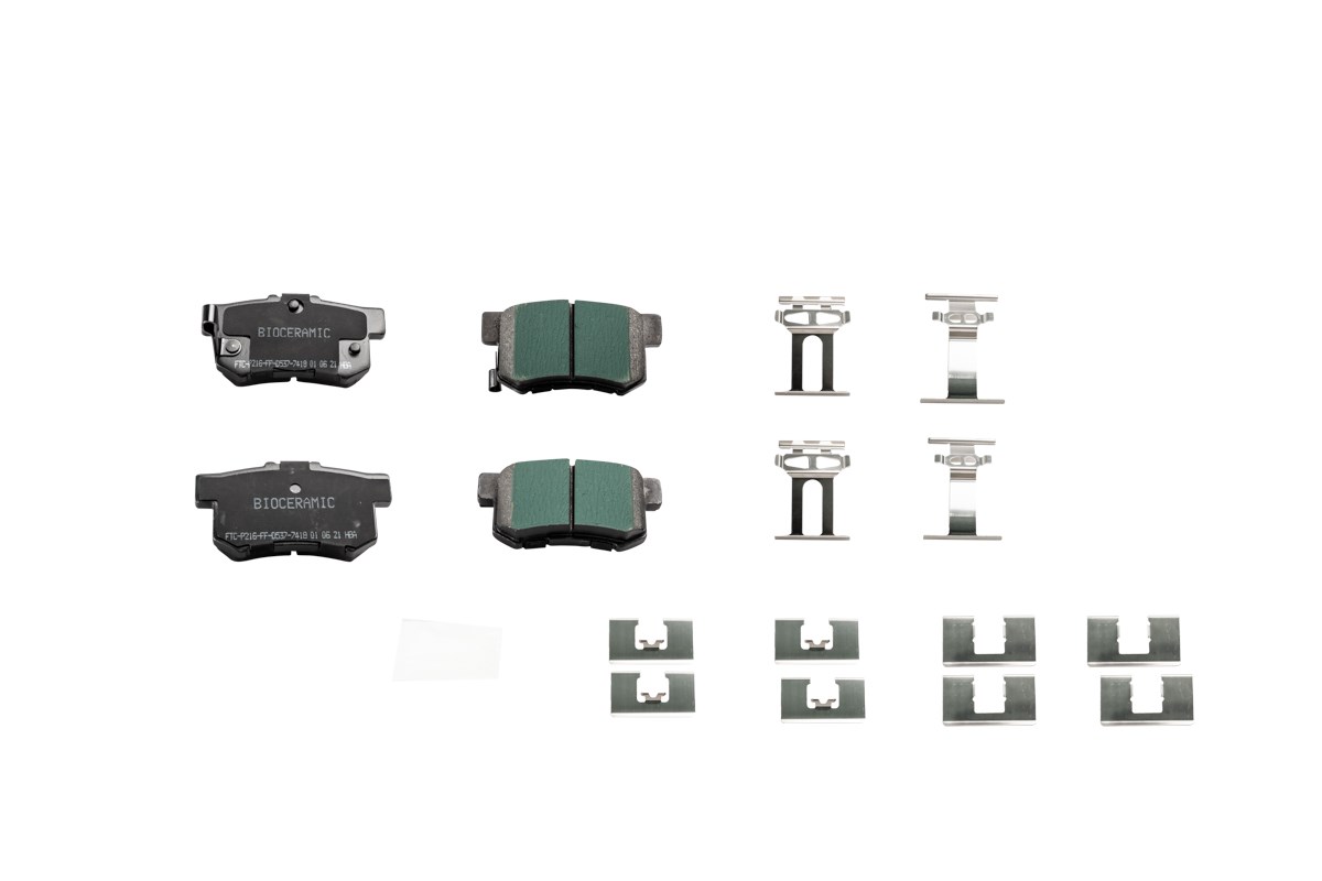 Imagen de BIO 7418-D537 BALATA FRENO DE DISCO TRASERA HONDA ACCORD 93-01 - ACCORD. COUPE 92-01 - ACCORD SEDAN V6 07 - CIVIC COUPE 07-08 - CIVIC SI 05-09 - PRELUDE 92-01 - PRELUDE SR 93 - SUZUKI SX4 07-08 - ACURA ILX (2013)