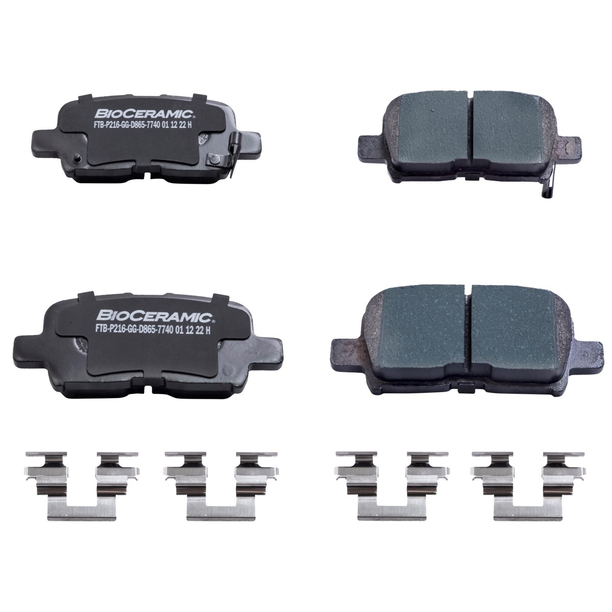 Imagen de BIO 7740-D865 BALATA FRENO DE DISCO TRASERA HONDA ODYSSEY 99-04 - PILOT 04-08 - ACURA MDX (01-06)