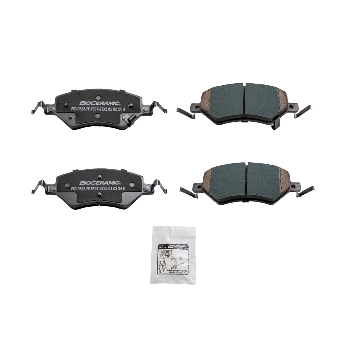 Imagen de BIO 87X2-F597 BALATA FRENO DE DISCO DELANTERA CHEVROLET TORNADO VAN 23-24