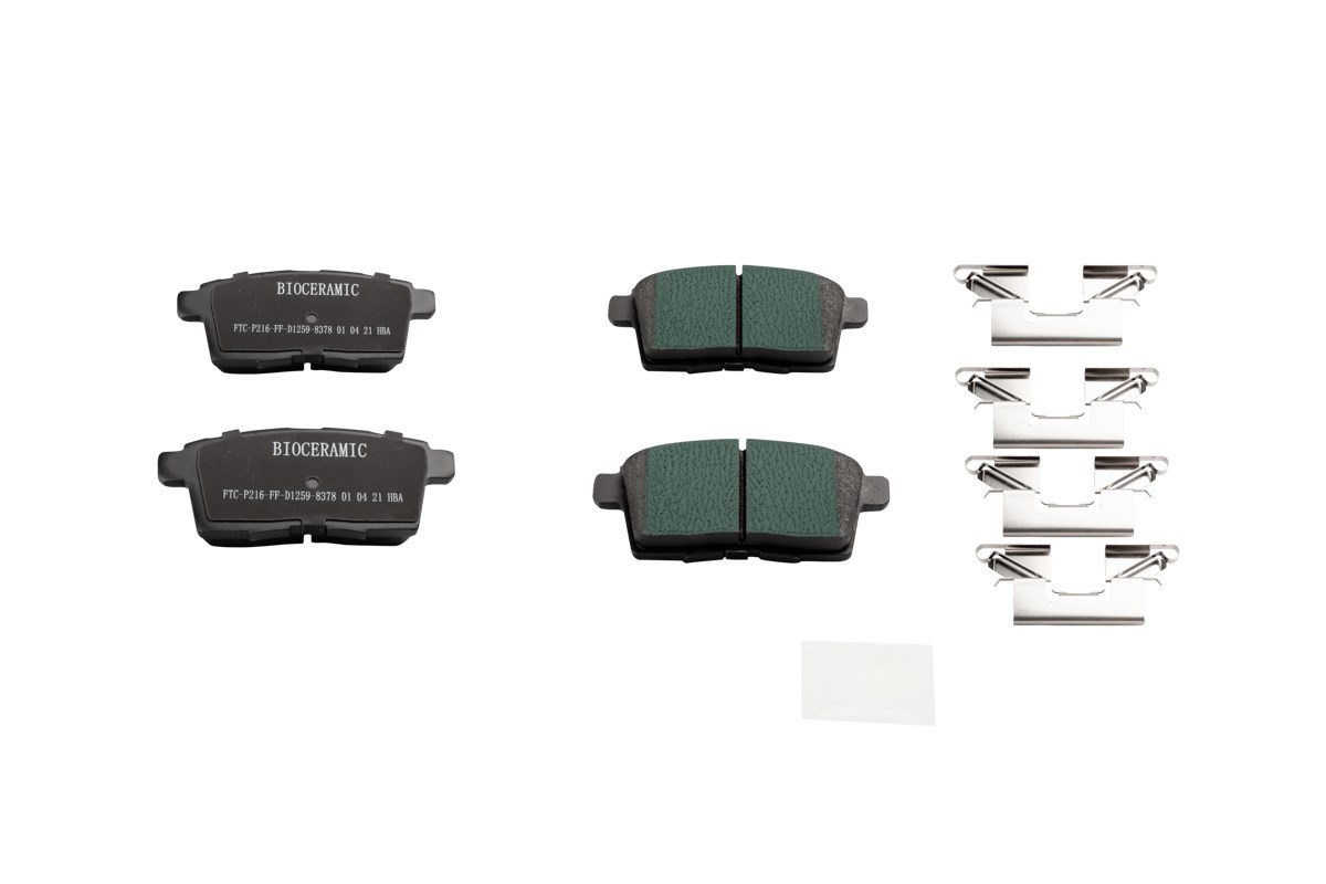 Imagen de BIO8378-D1259 BALATA FRENO DE DISCO TRASERA FORD EDGE (07-10) - LINCOLN MKX (07-10) - MAZDA CX-7 (07-12) - CX-9 (07-15)