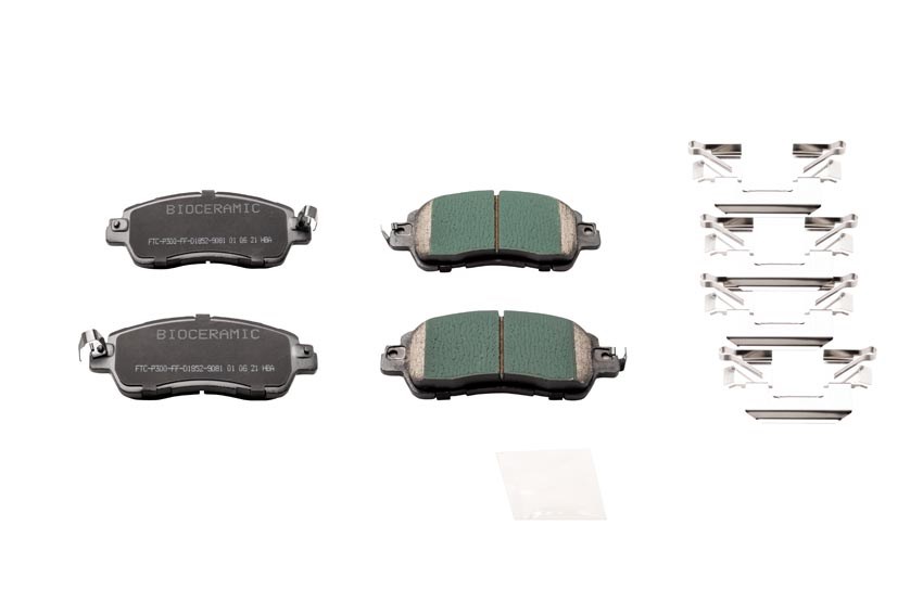 Imagen de BIO9081-D1852 BALATA FRENO DE DISCO DELANTERA TOYOTA YARIS R 2016-2020, MAZDA 2 2016-2021