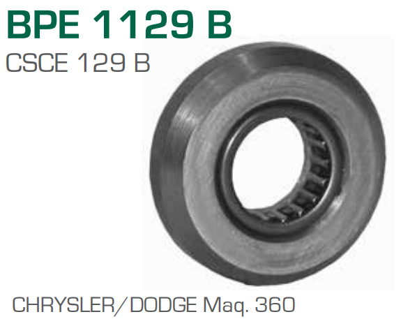 Imagen de BPE-1129-B BUJE BALERO PARA FLECHA PILOTO DODGE RAM CHARGER 5.9L V8 360 75-78
