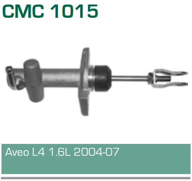 Imagen de CMC-1015 CILINDRO MAESTRO DE CLUTCH SUPERIOR CHEVROLET AVEO 1.6L L4 04-07